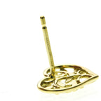 Tiffany Olive Leaf Heart · 18K Yellow Gold
