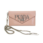 Prada Envelope Chain · Leather Clutch