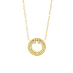 Tiffany T Two Circle · 18K Yellow Gold · Diamond