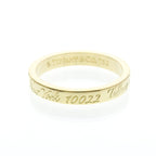 Tiffany Notes Band · 18K Yellow Gold