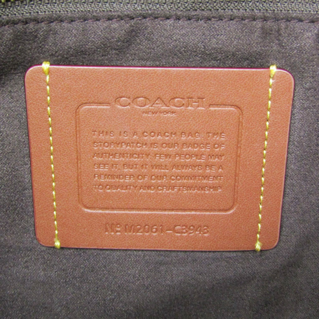 Coach Field Tote 40 · Embroidered Leather