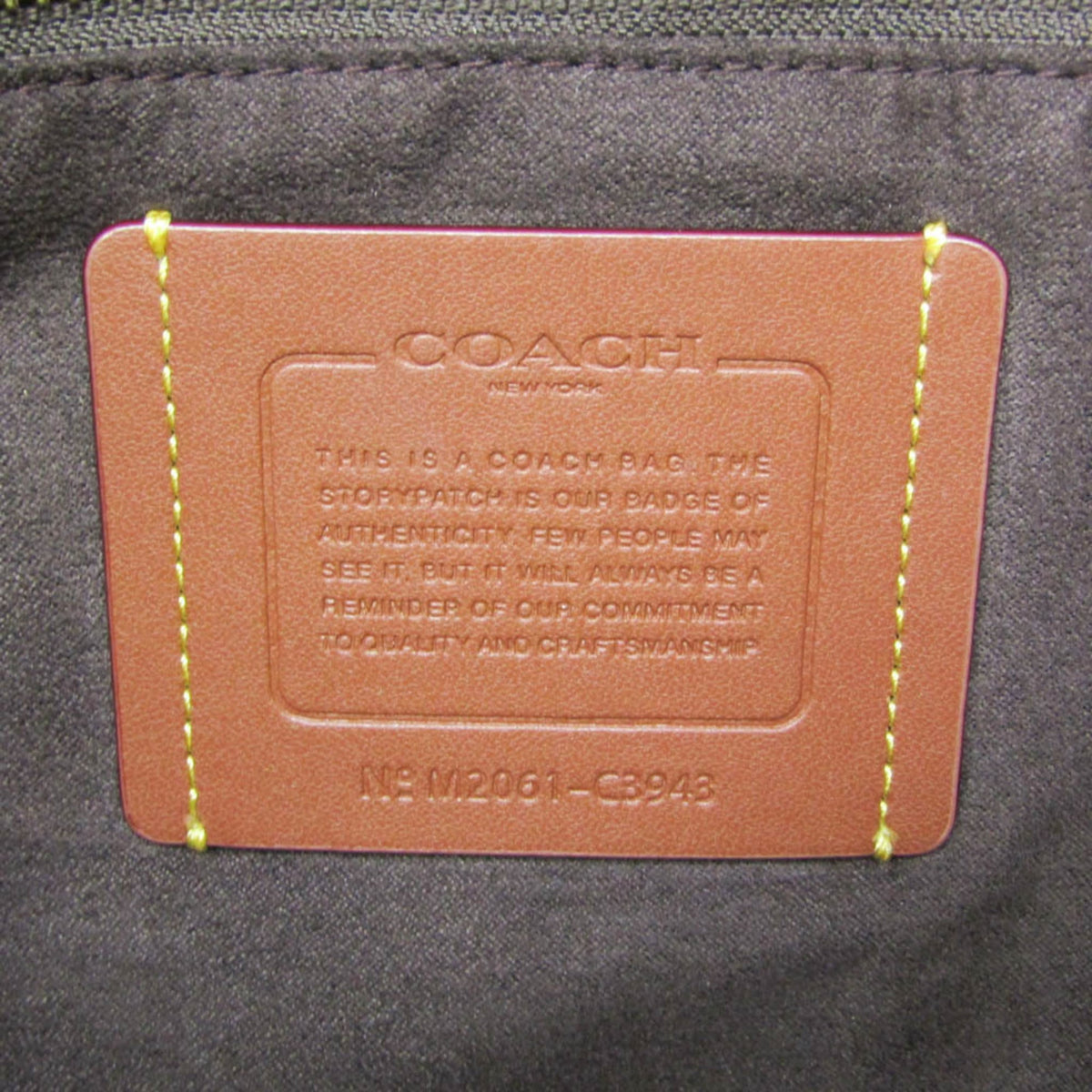 Coach Field Tote 40 · Embroidered Leather