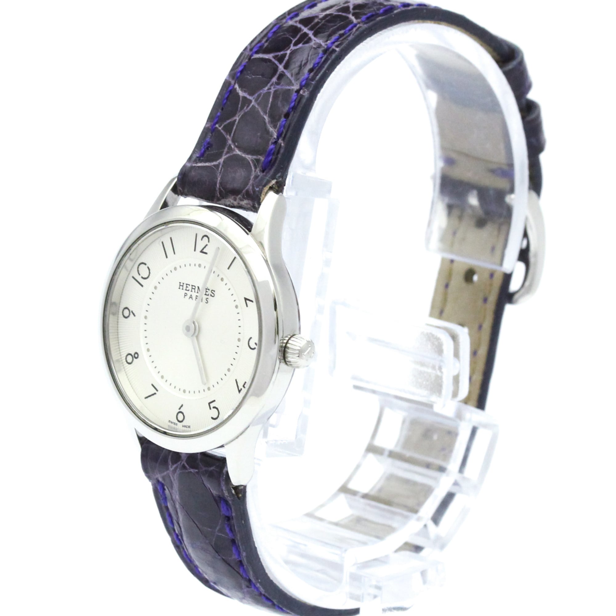 Hermes Slim D'Hermes · Steel · Quartz