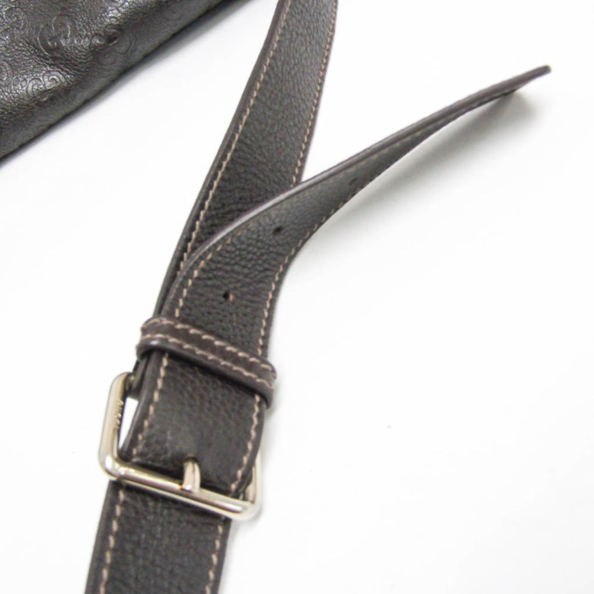 Gucci Guccissima · Leather Messenger