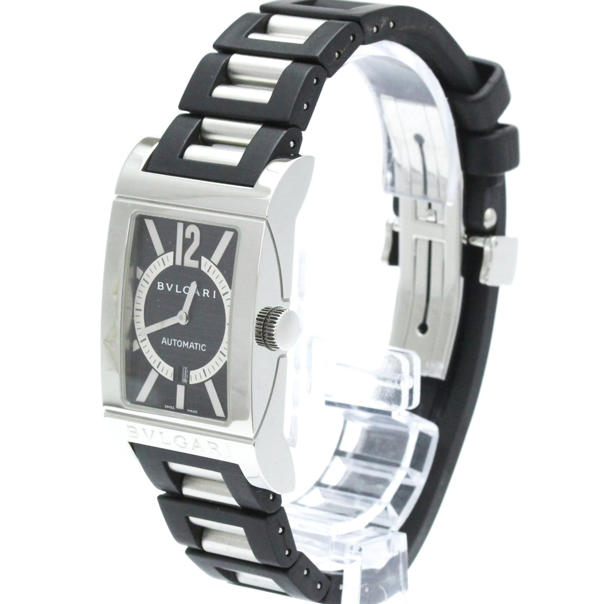 Bvlgari Rettangolo · Steel · Automatic