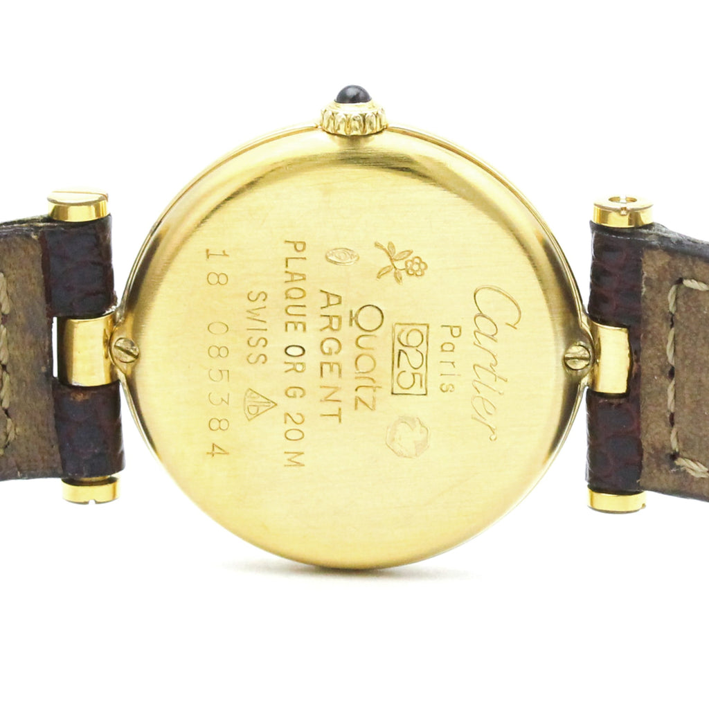 Cartier Must · Gold Plated · Quartz