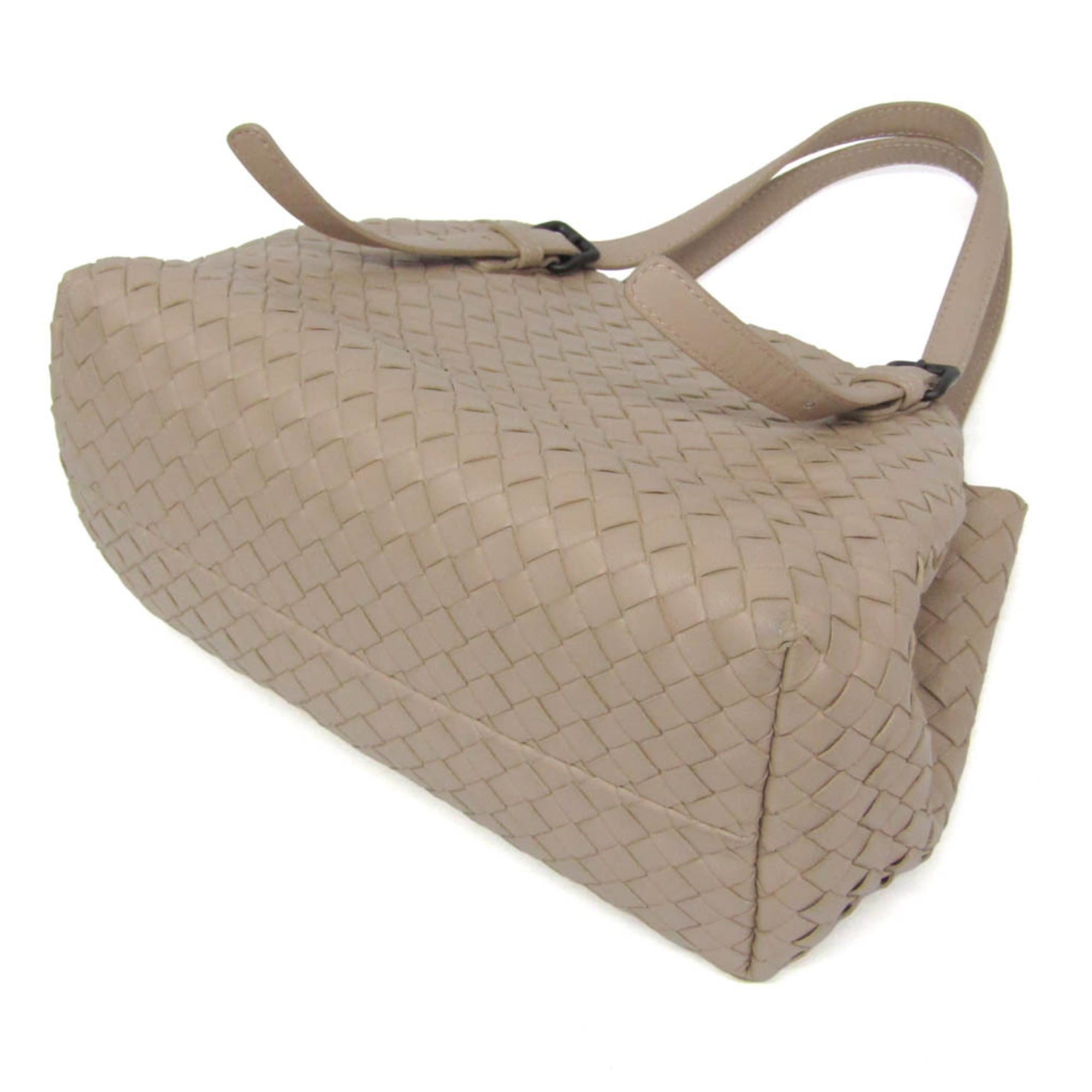 Bottega Veneta Intrecciato · Lamb Leather Tote