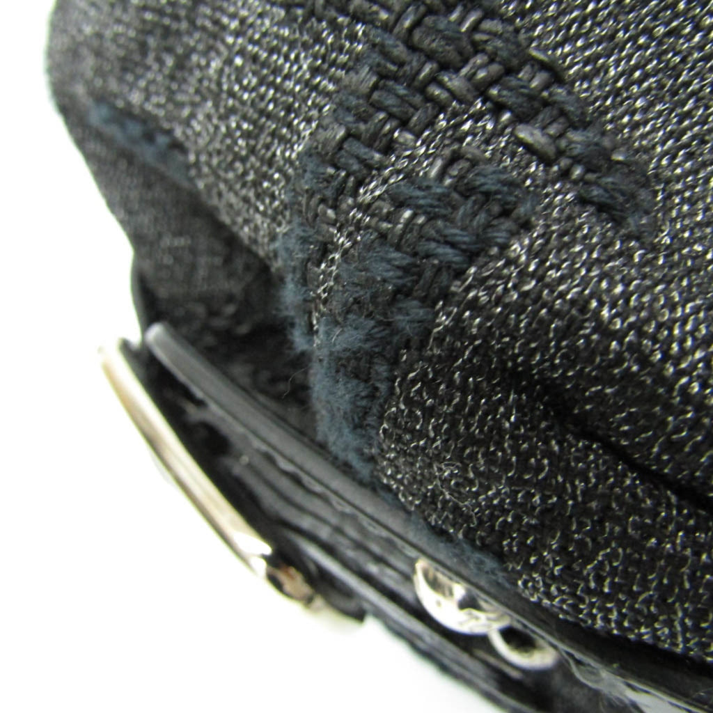 Tod's Small Boston · Canvas & Patent Leather