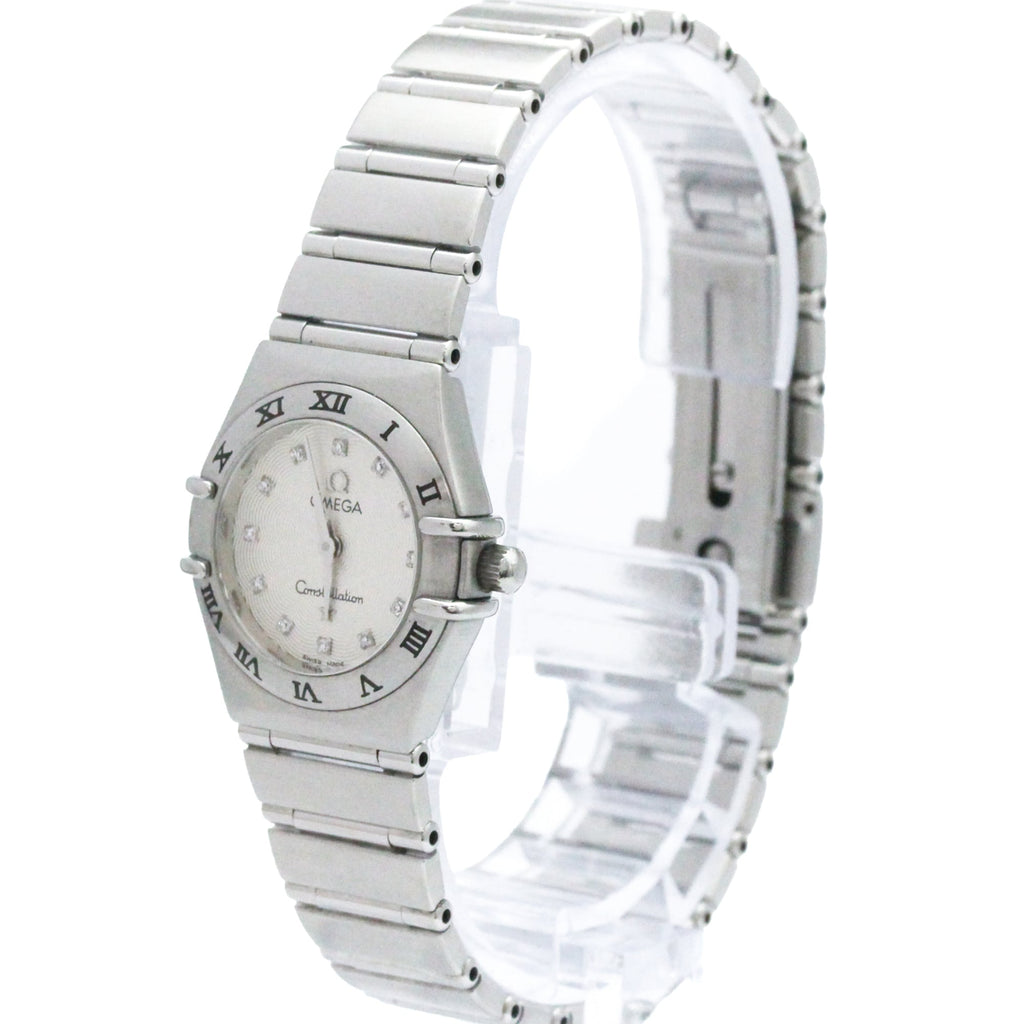 Omega Constellation · Diamond · Steel · Quartz
