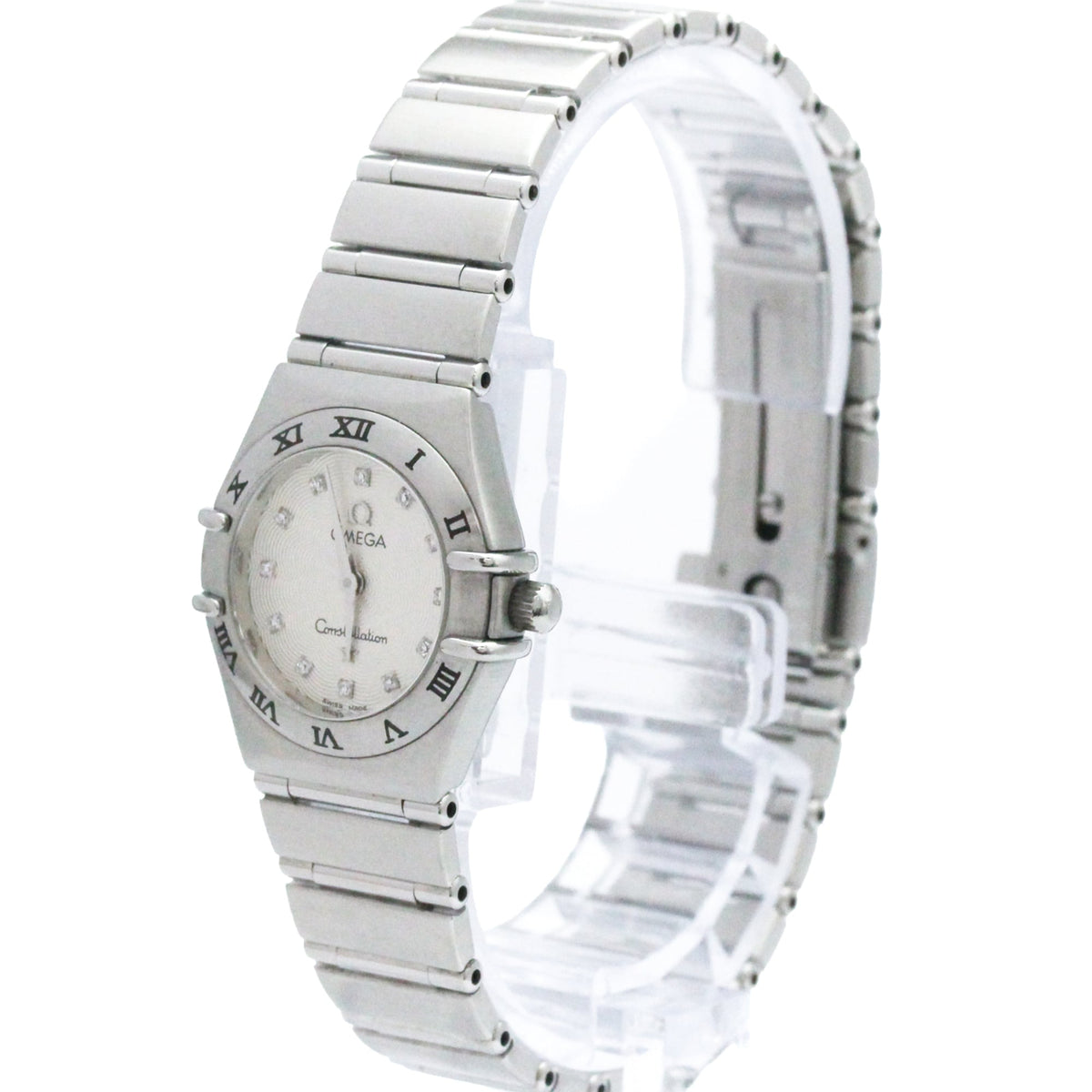 Omega Constellation · Diamond · Steel · Quartz