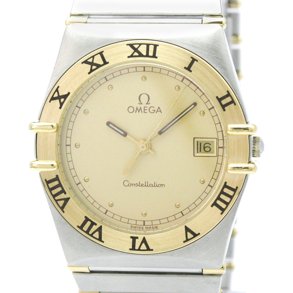 Omega Constellation · 18K Yellow Gold · Steel