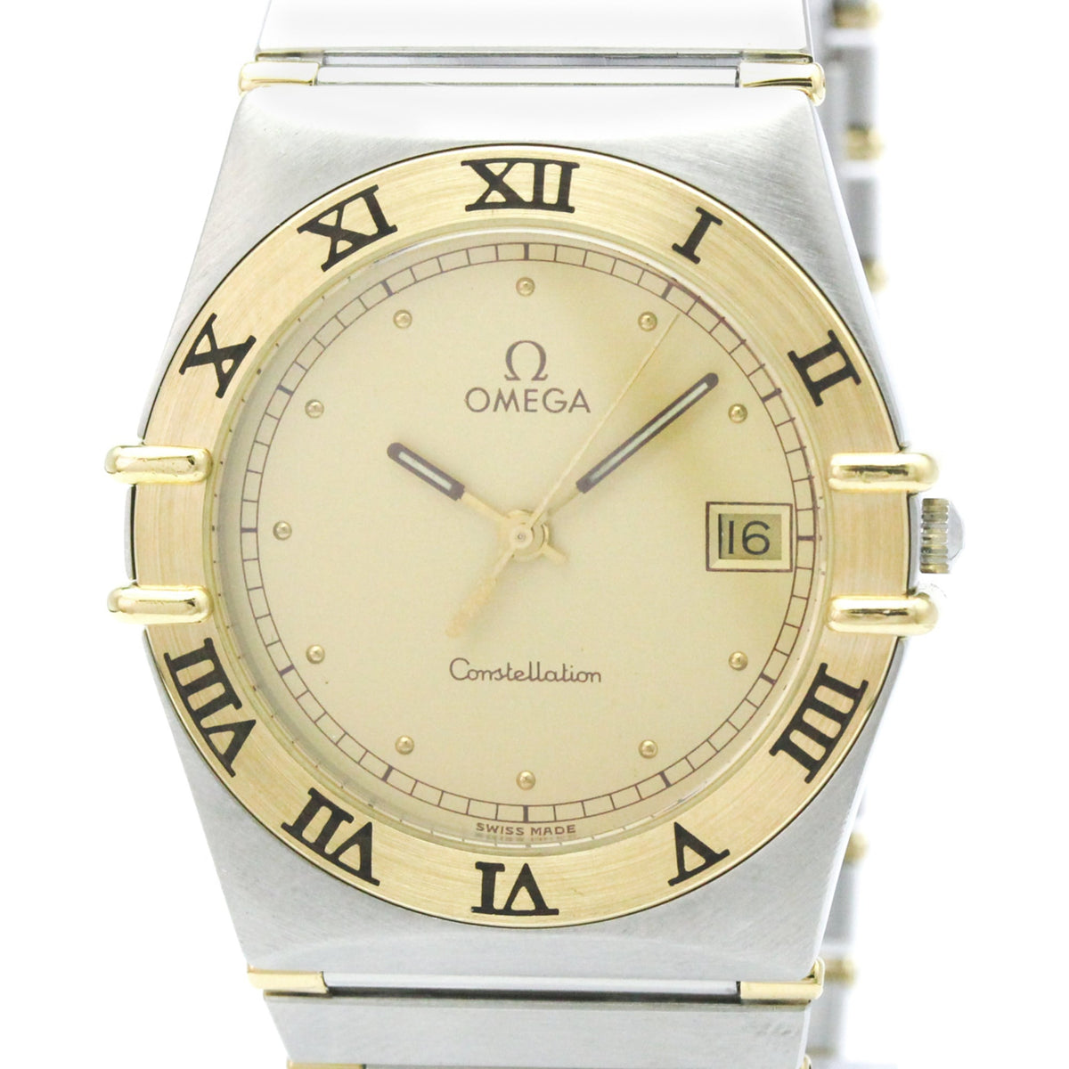 Omega Constellation · 18K Yellow Gold · Steel