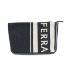 Salvatore Ferragamo Logo · Leather Pouch