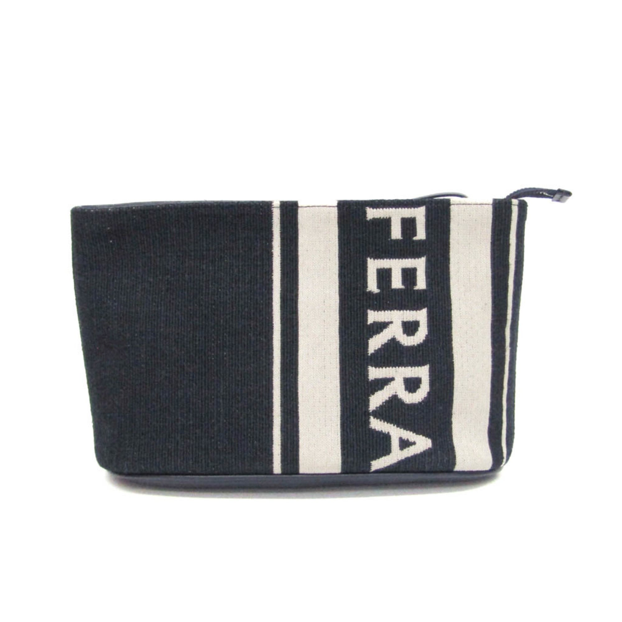 Salvatore Ferragamo Logo · Leather Pouch