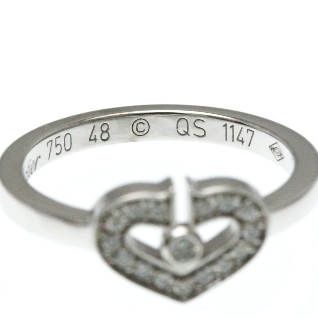 Cartier C Heart · Diamond · 18K White Gold