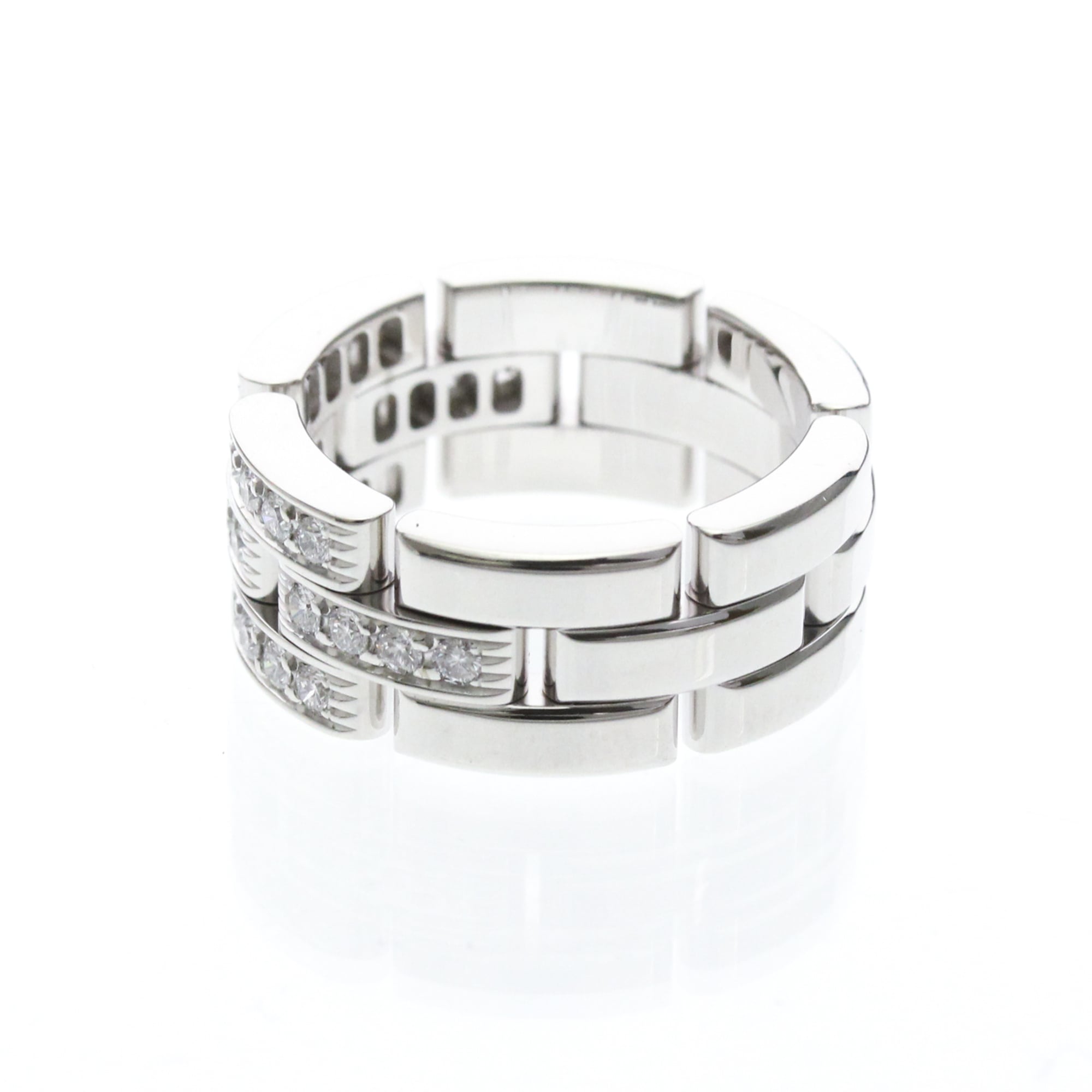 Cartier Maillon Panthère · 18K White Gold