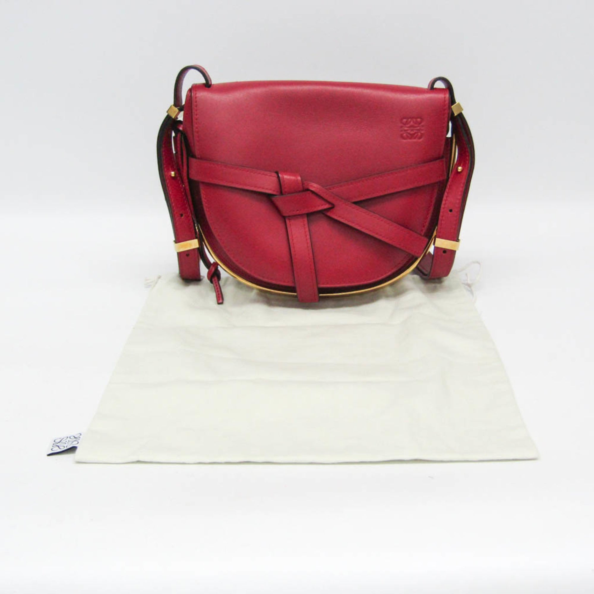 Loewe Metal Gate · Leather Shoulder Bag