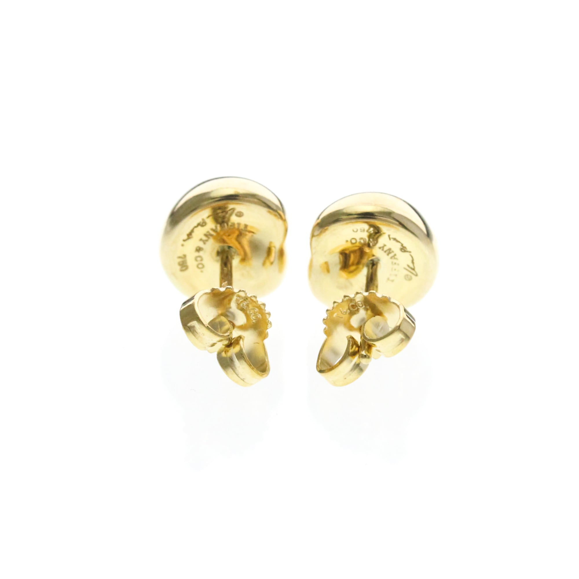 Tiffany Nugget · 18K Yellow Gold Earrings