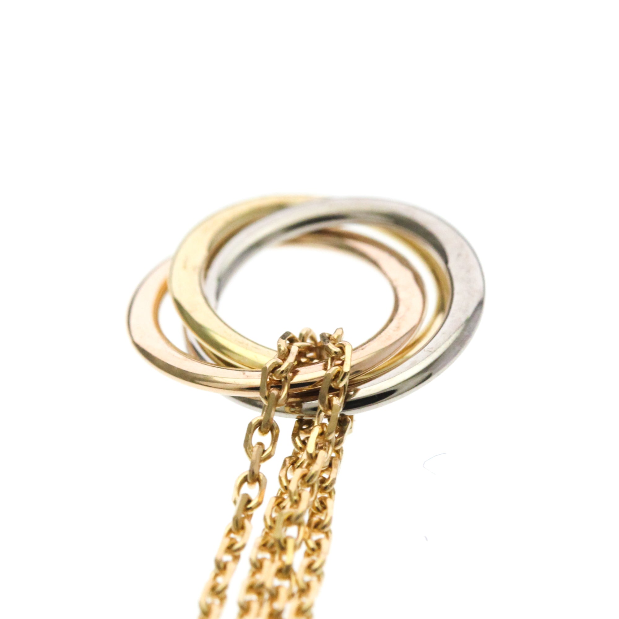 Cartier Baby Trinity · Tri-Gold Necklace