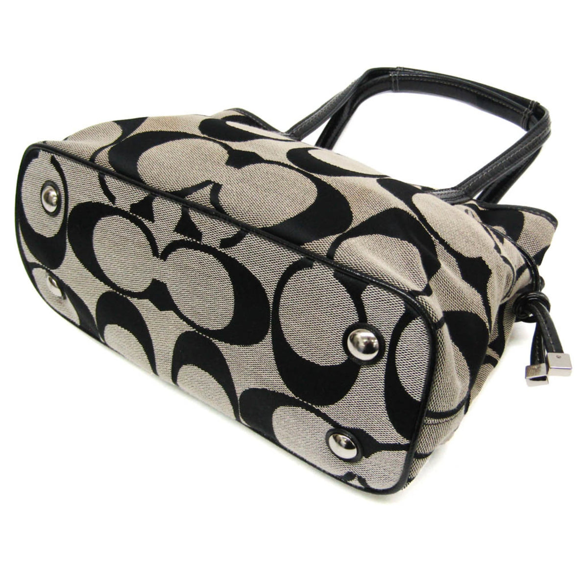 Coach Signature Stripe · Canvas & Leather