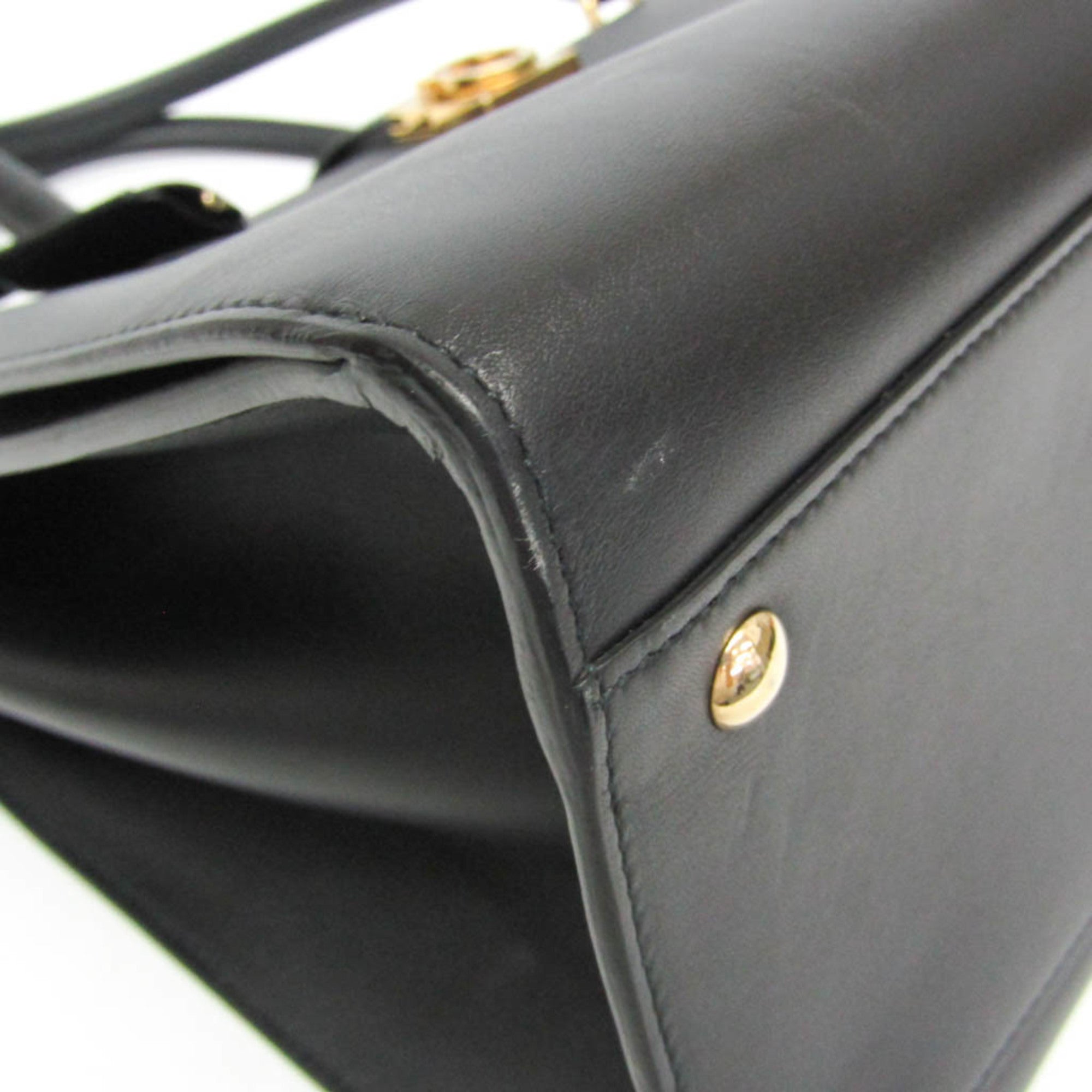 Salvatore Ferragamo Gancini · Leather Tote