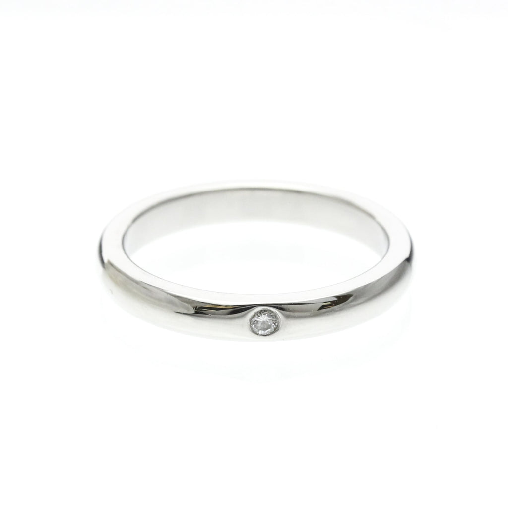 Tiffany Stacking Band · Platinum · Diamond