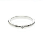 Tiffany Stacking Band · Platinum · Diamond
