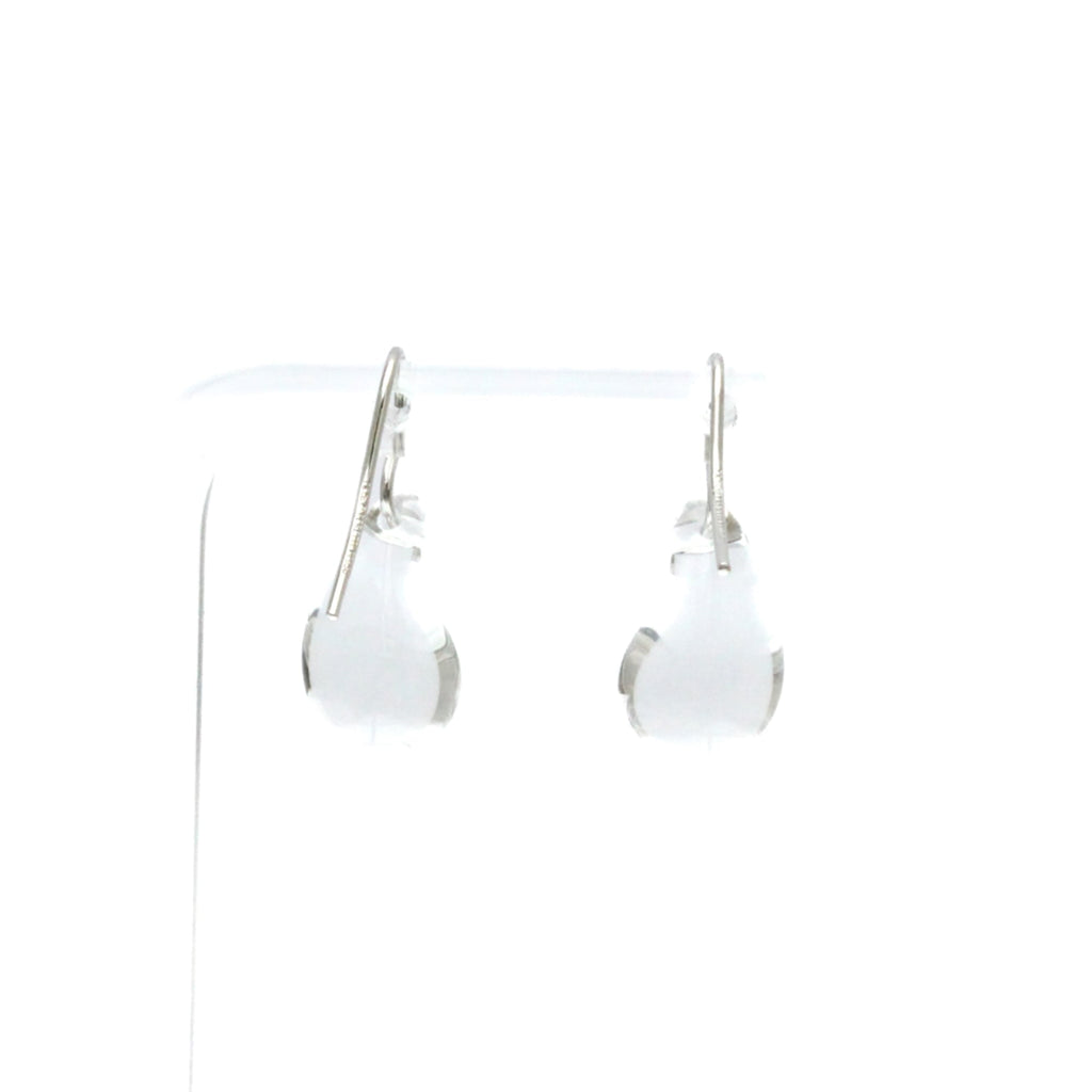 Tiffany Teardrop · Crystal · 18K White Gold