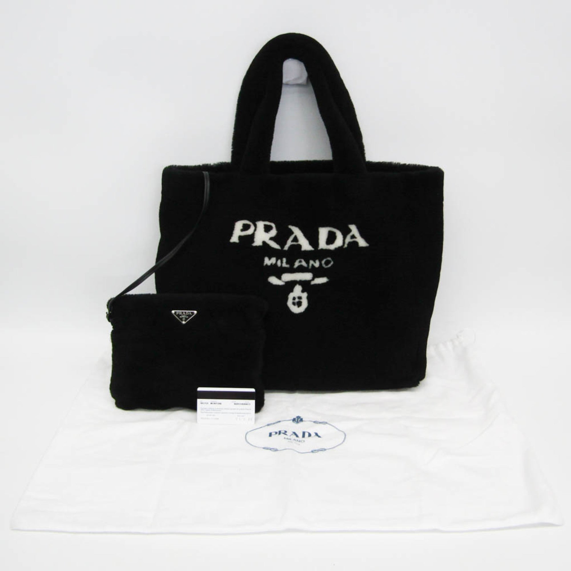 Prada Montone · Fur Tote