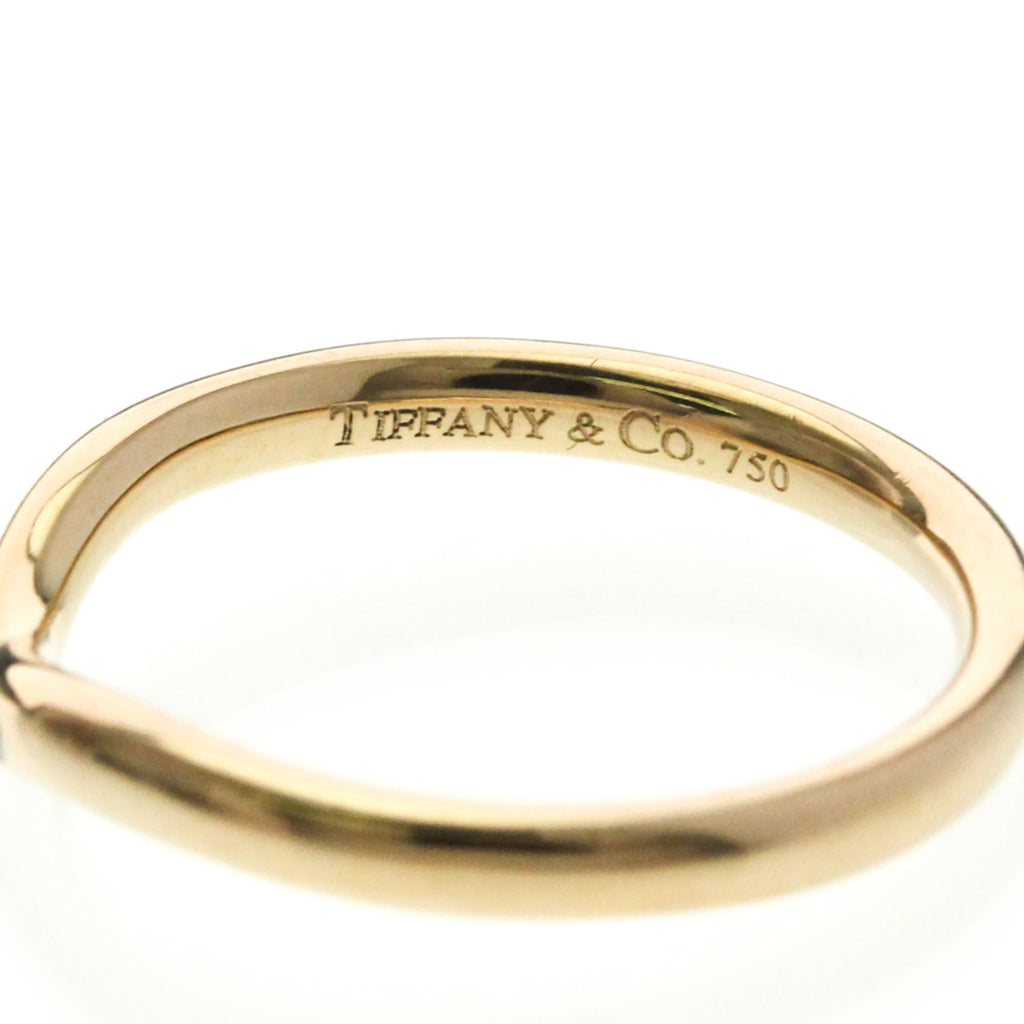 Tiffany Curved Band · Rose Gold · Diamond