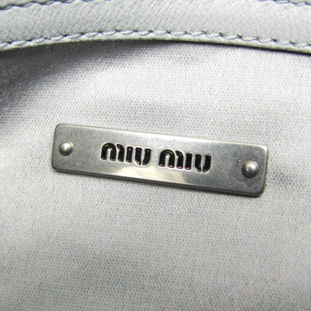 Miu Miu · Mouton Leather Shoulder Bag