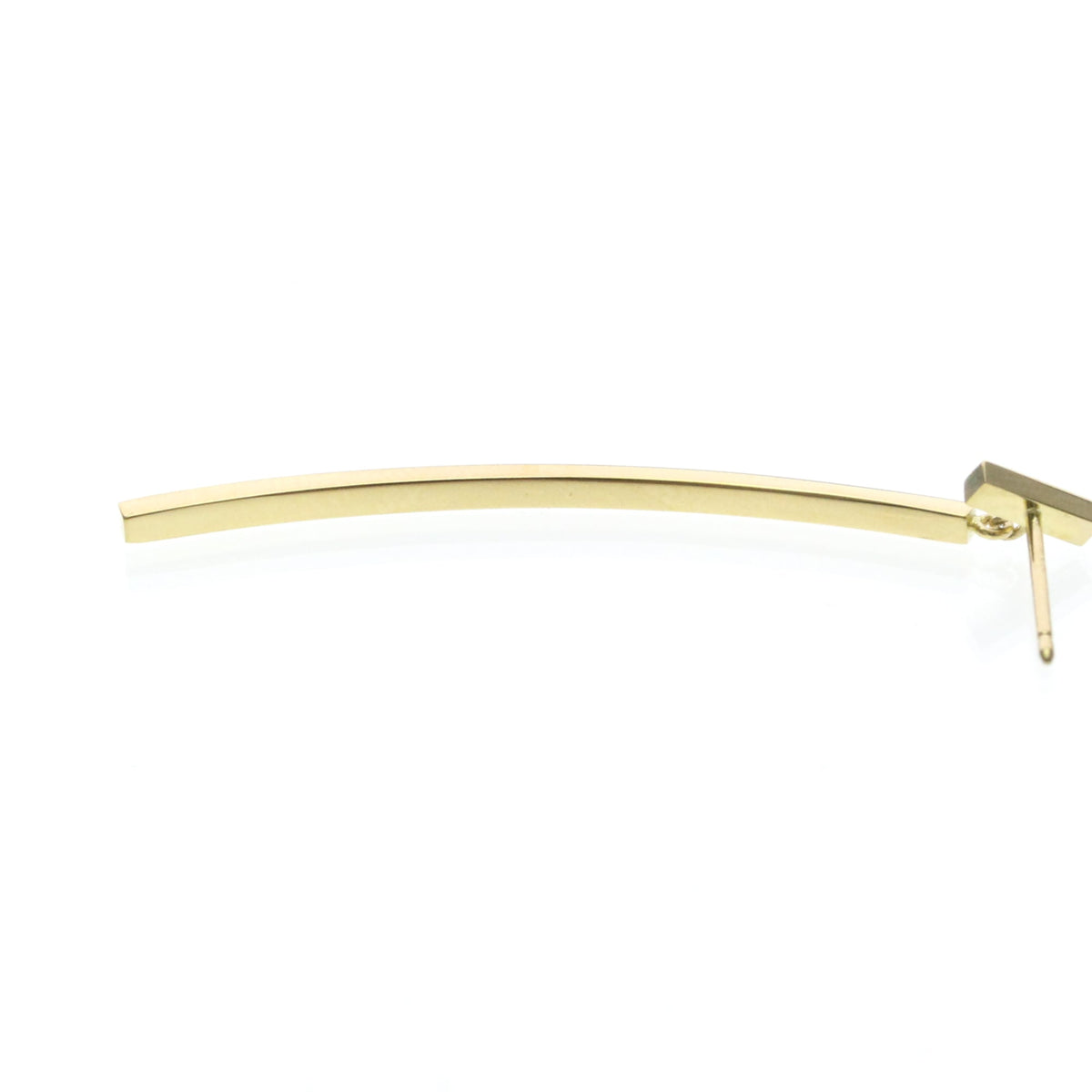 Tiffany T · T-Bar Earrings · 18K Yellow Gold