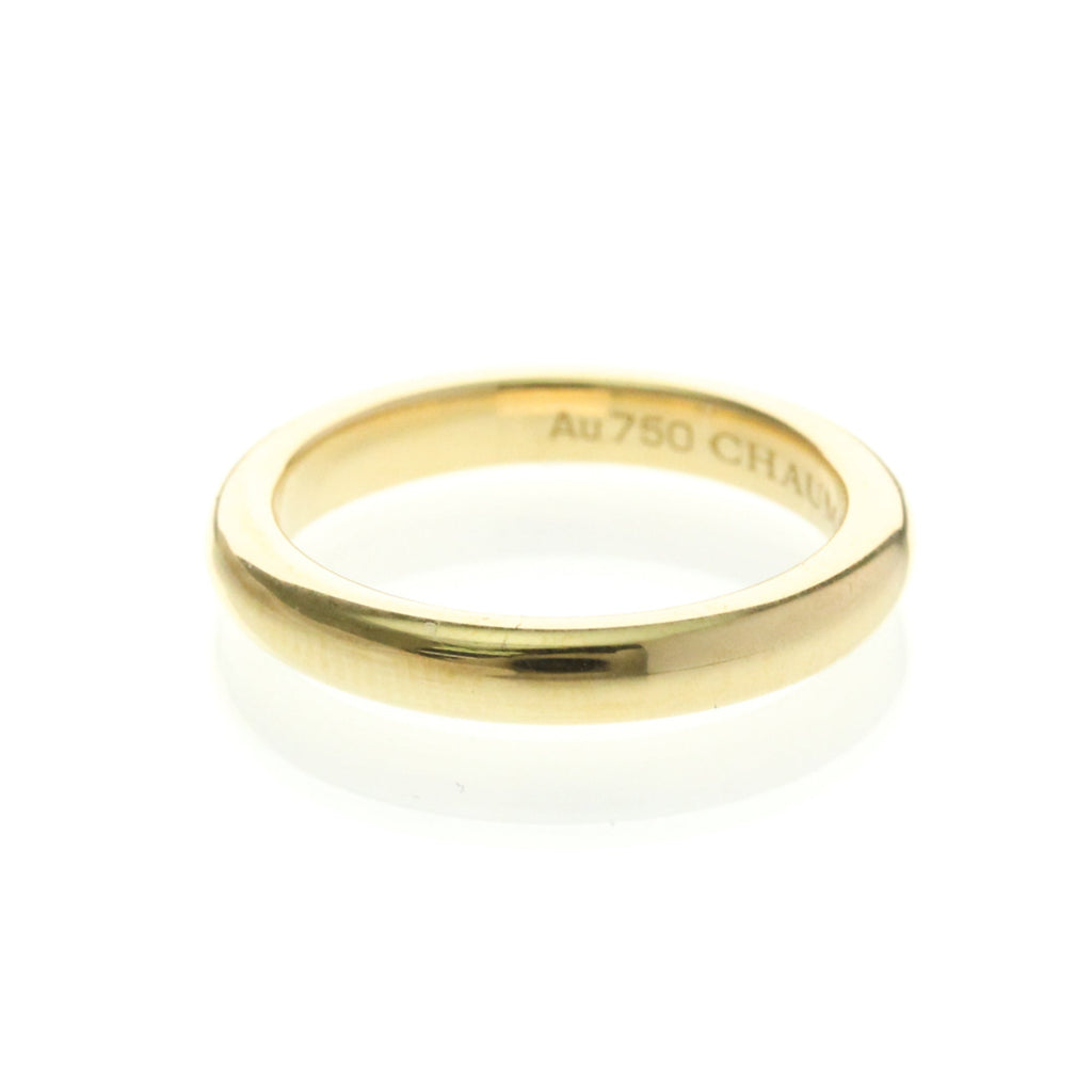 Chaumet Diamond Wedding Band · 18K Yellow Gold