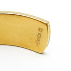 Hermès Bell · Leather & Metal Bangle