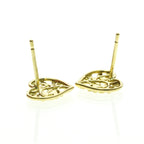 Tiffany Olive Leaf Heart · 18K Yellow Gold