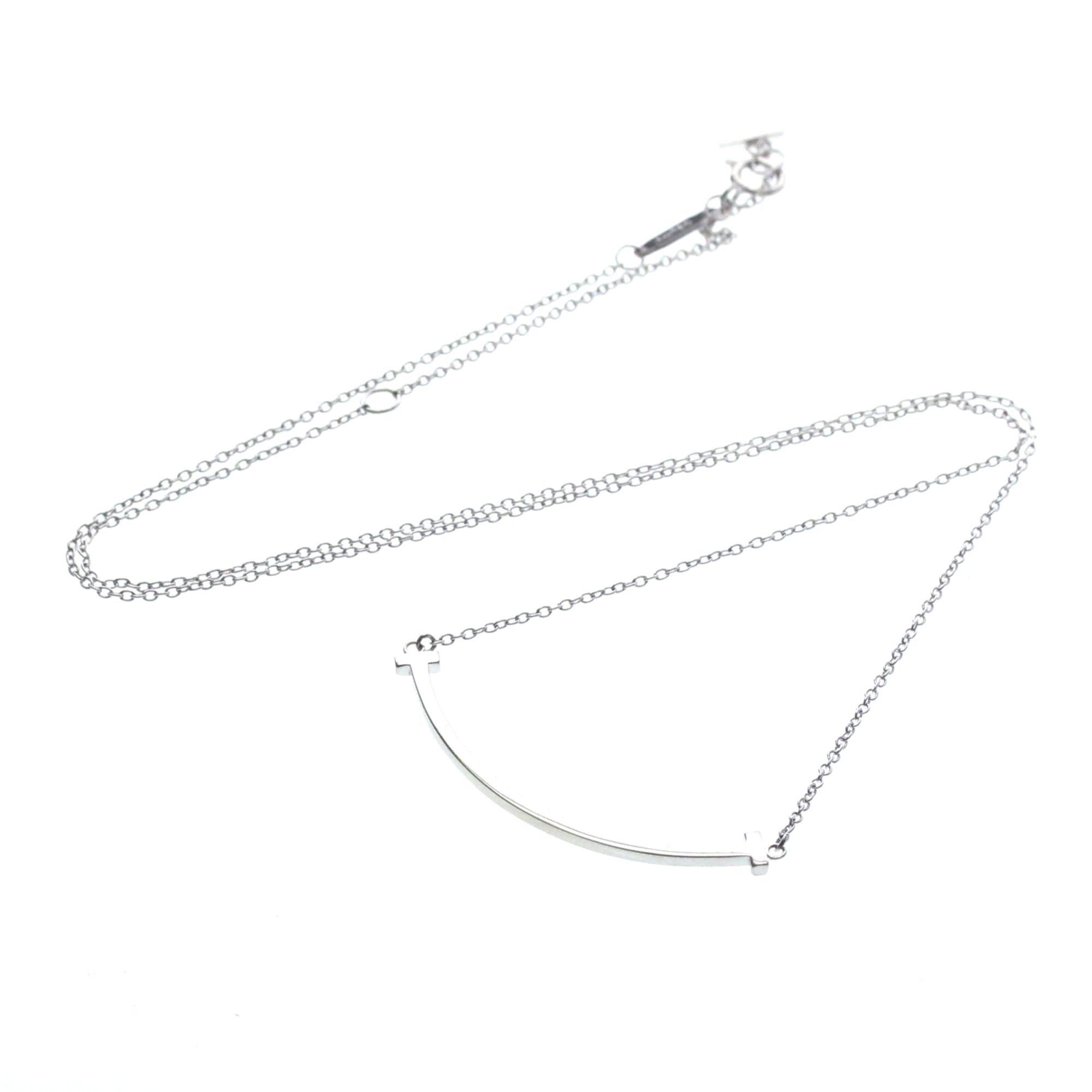 Tiffany T Smile · 18K White Gold