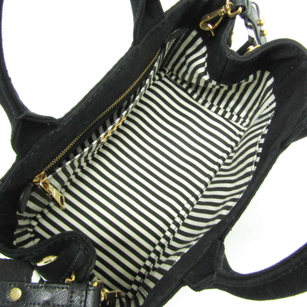 Prada Canapa · Denim Shoulder Bag