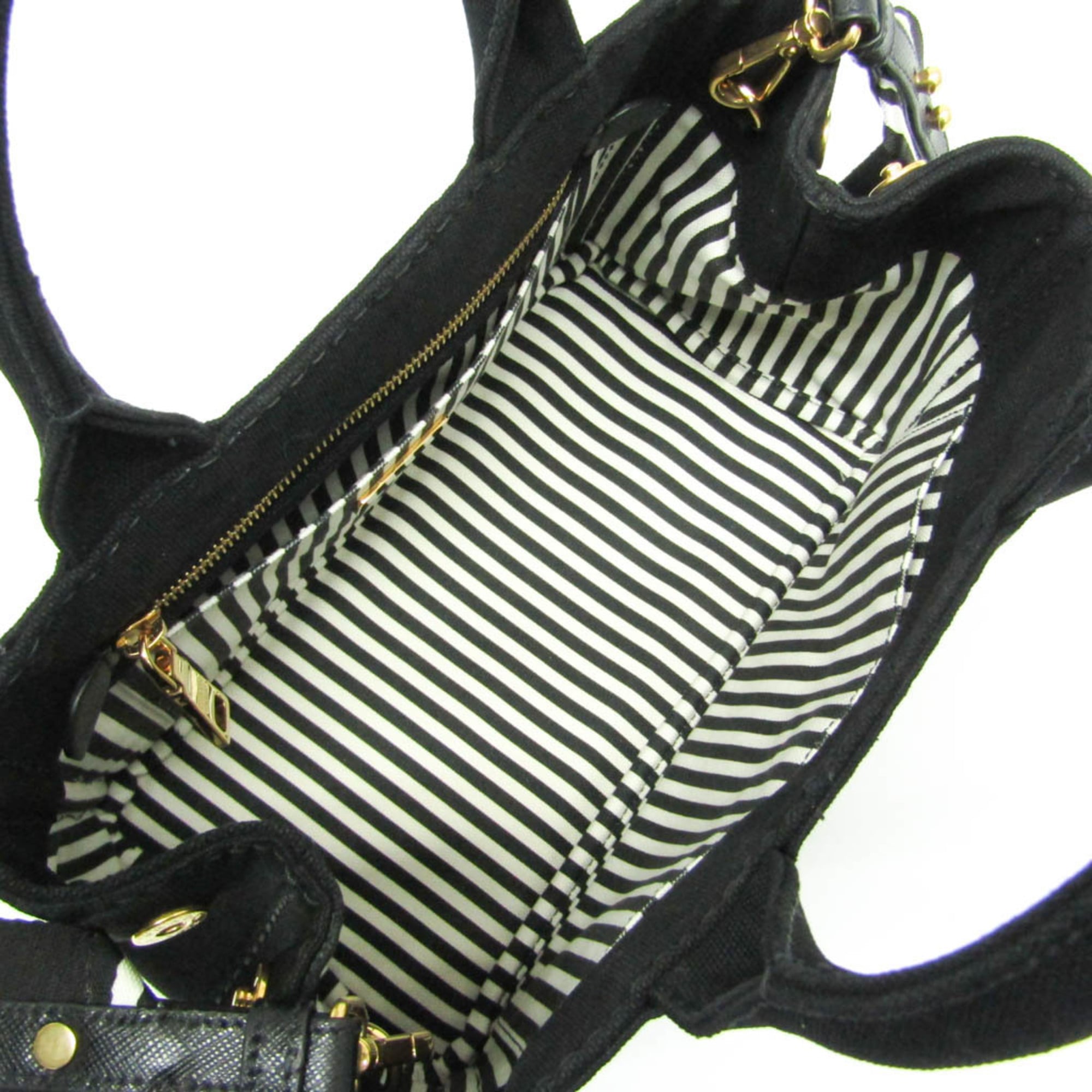 Prada Canapa · Denim Shoulder Bag