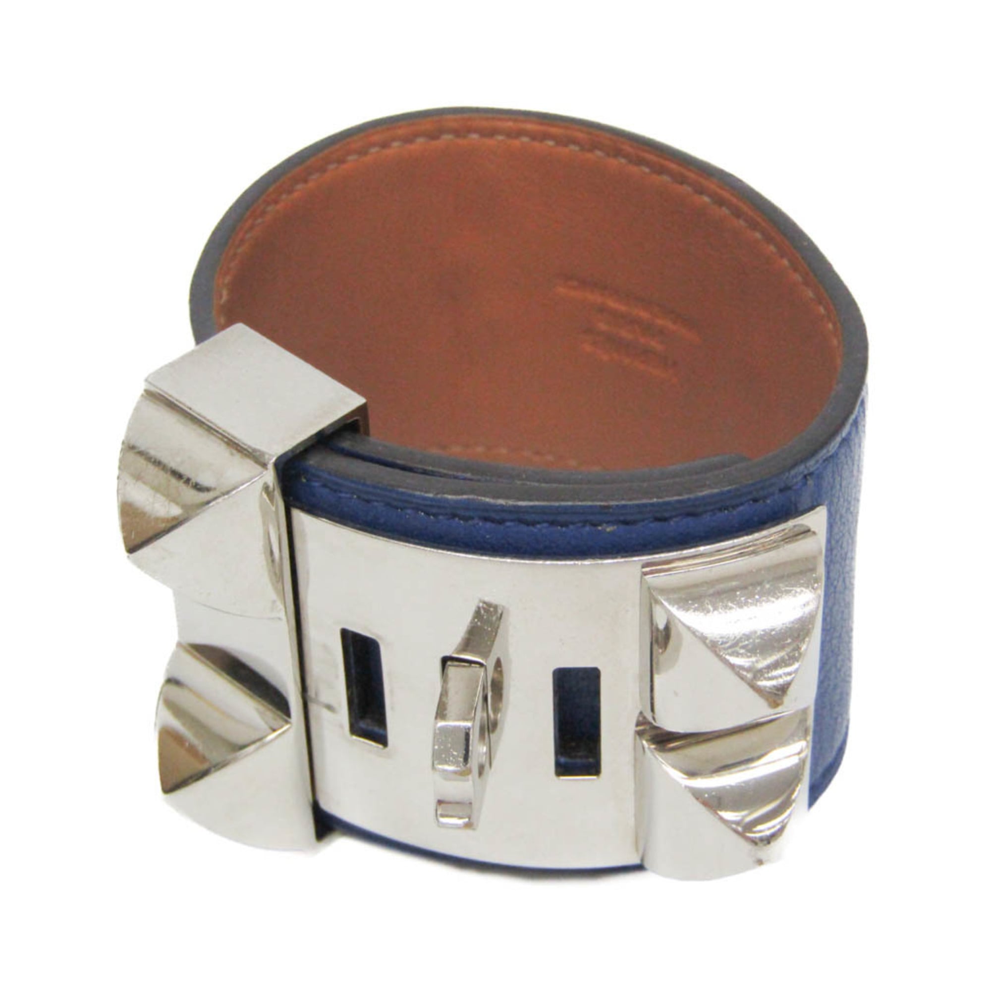 Hermès Collier de Chien · Bleu Saphir
