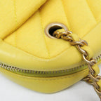 Chanel Chevron V-Stitch · Lamb Leather