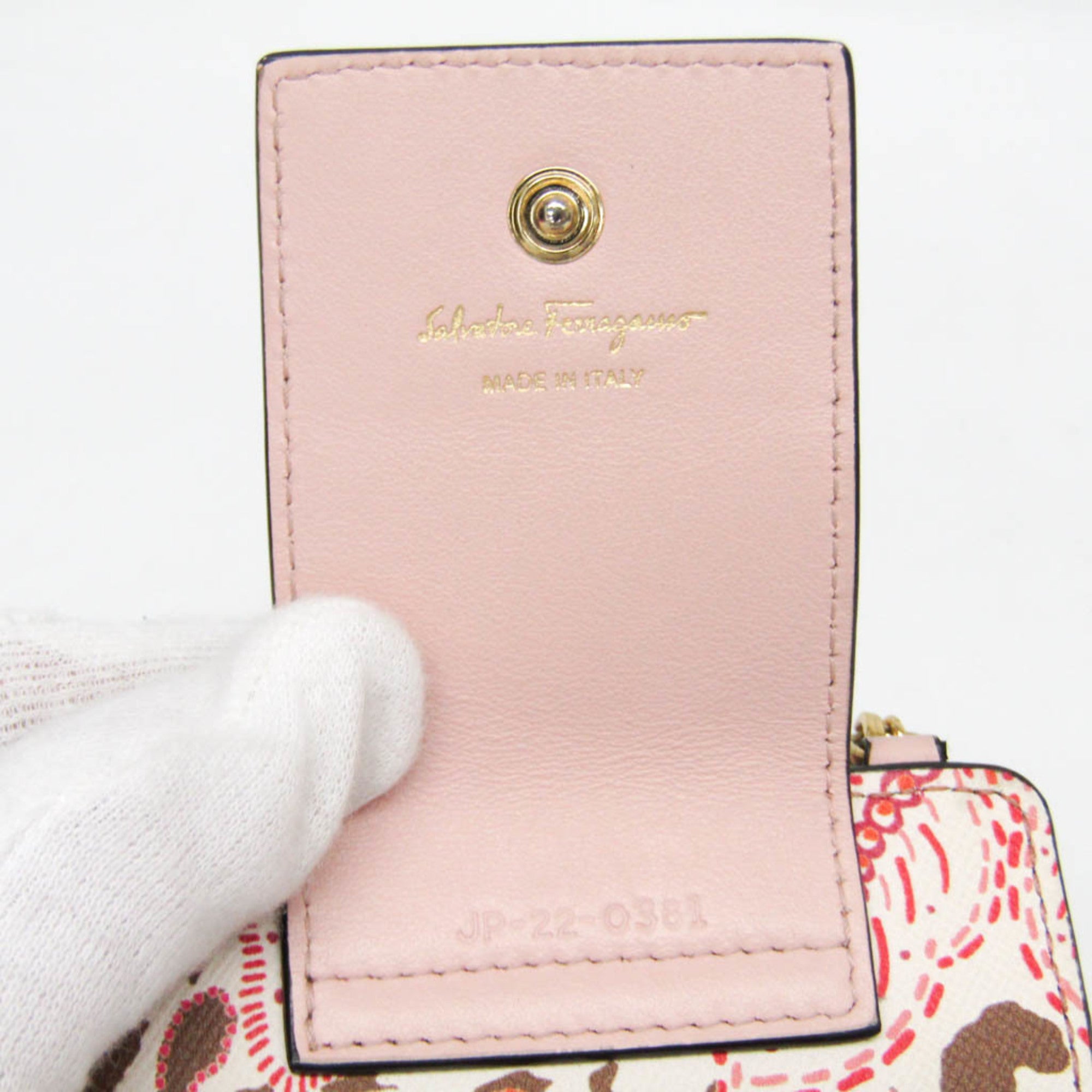 Salvatore Ferragamo Vara · Botanical Phone Pouch