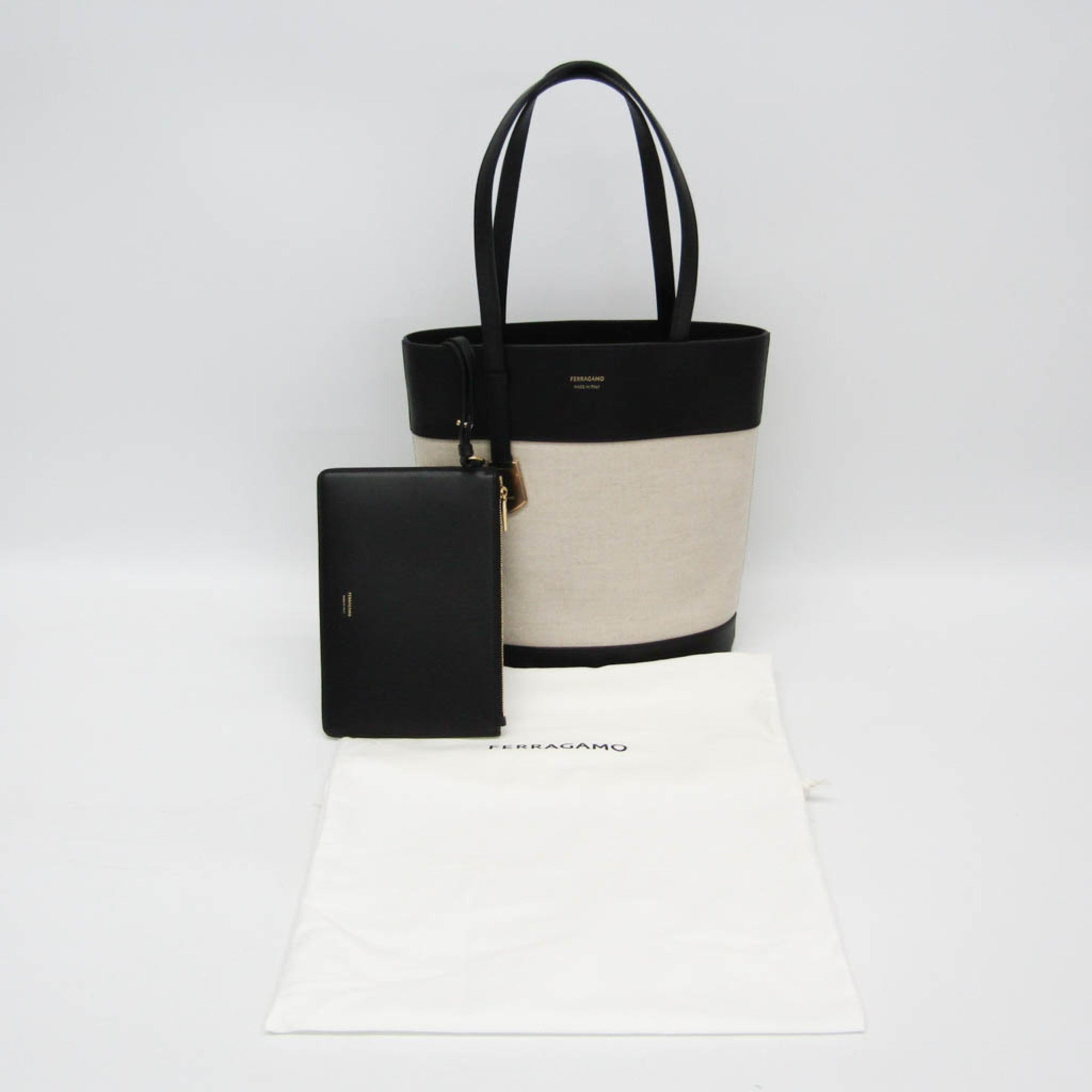 Salvatore Ferragamo Charming · Canvas Tote