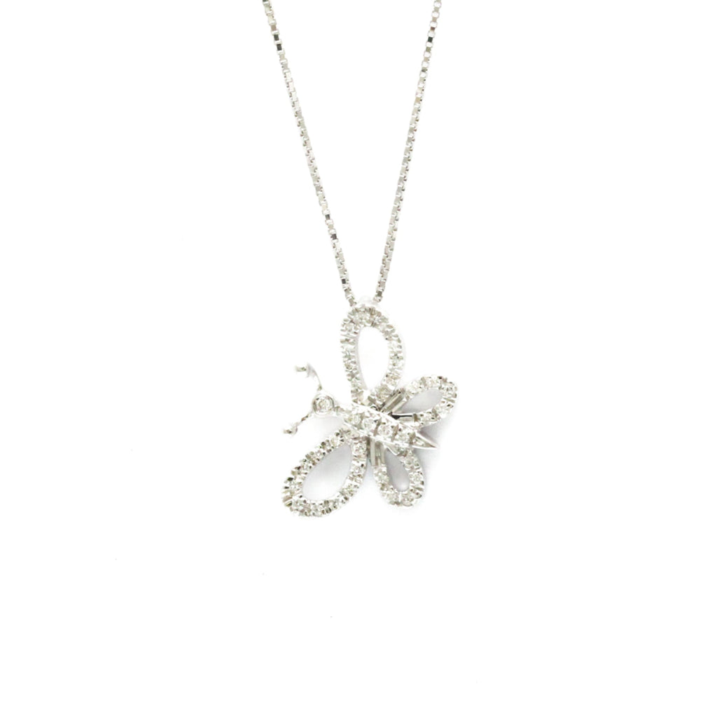 Gucci Butterfly · 18K White Gold · Diamond