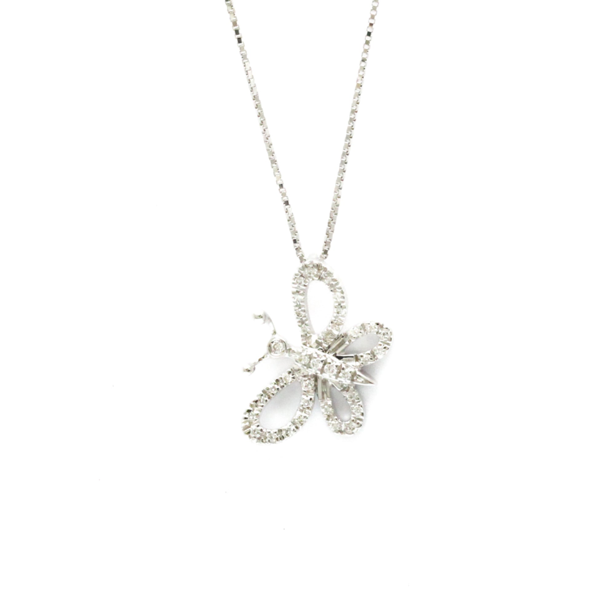 Gucci Butterfly · 18K White Gold · Diamond
