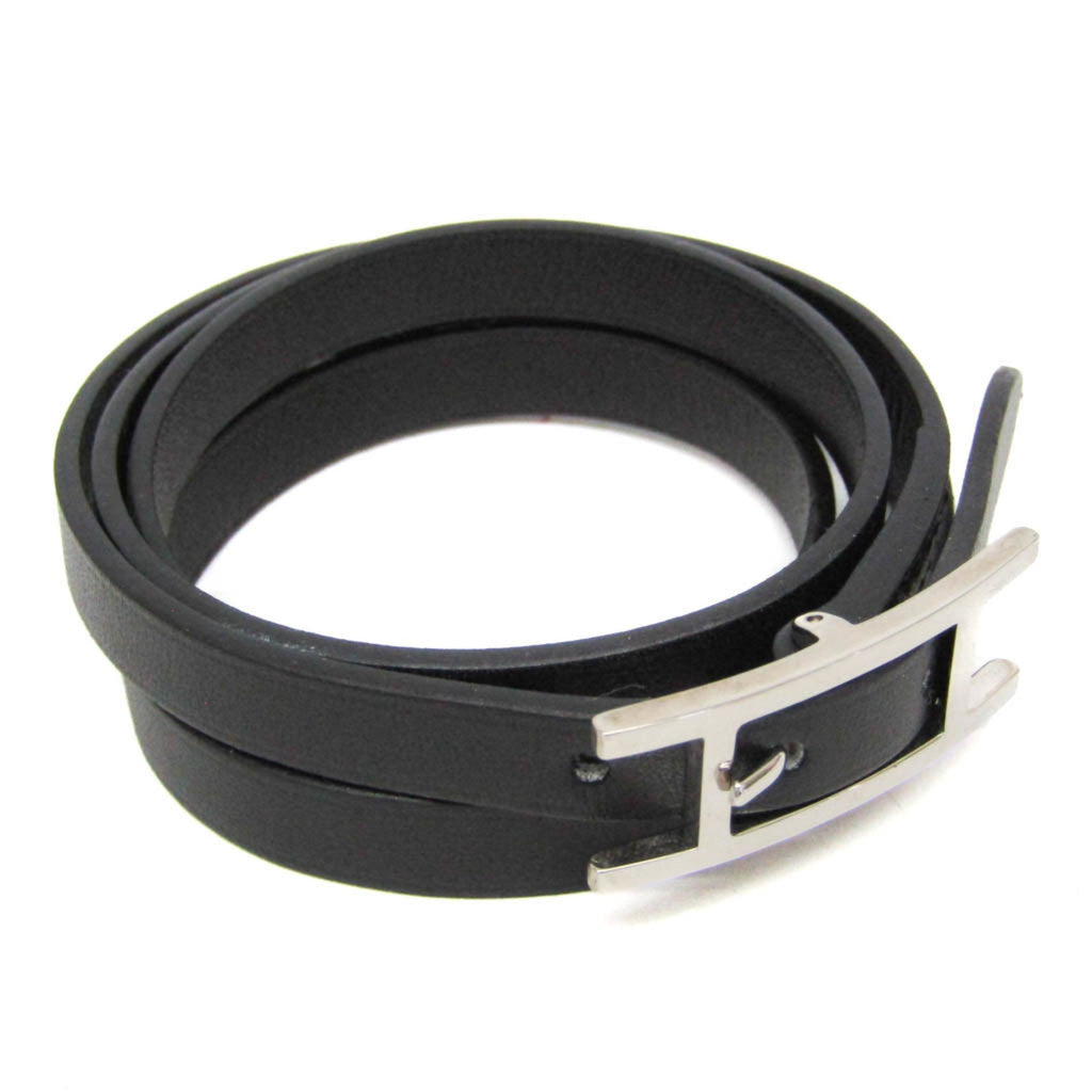 Hermès Hapi · 4-Row Leather Bangle
