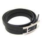 Hermès Hapi · 4-Row Leather Bangle