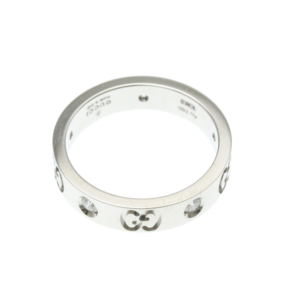 Gucci Icon · Diamond · 18K White Gold