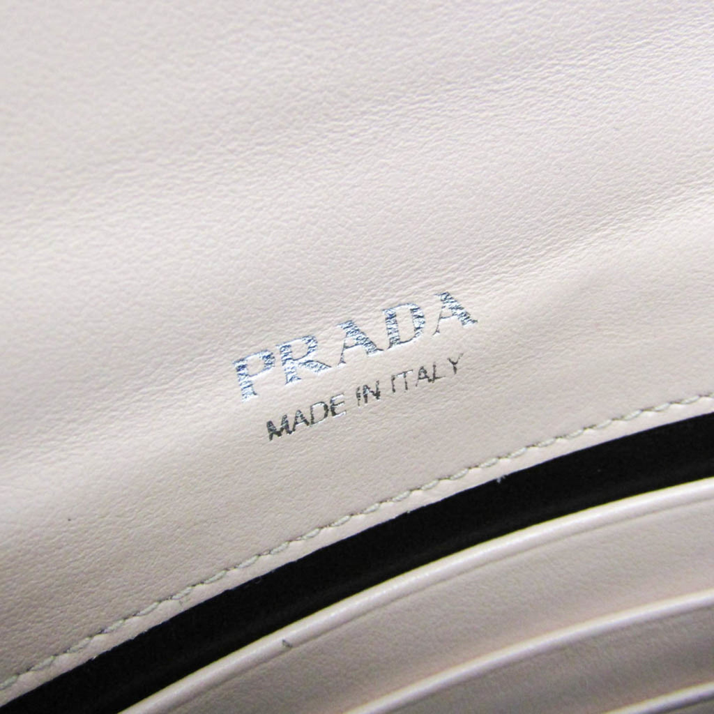 Prada Envelope Chain · Leather Clutch