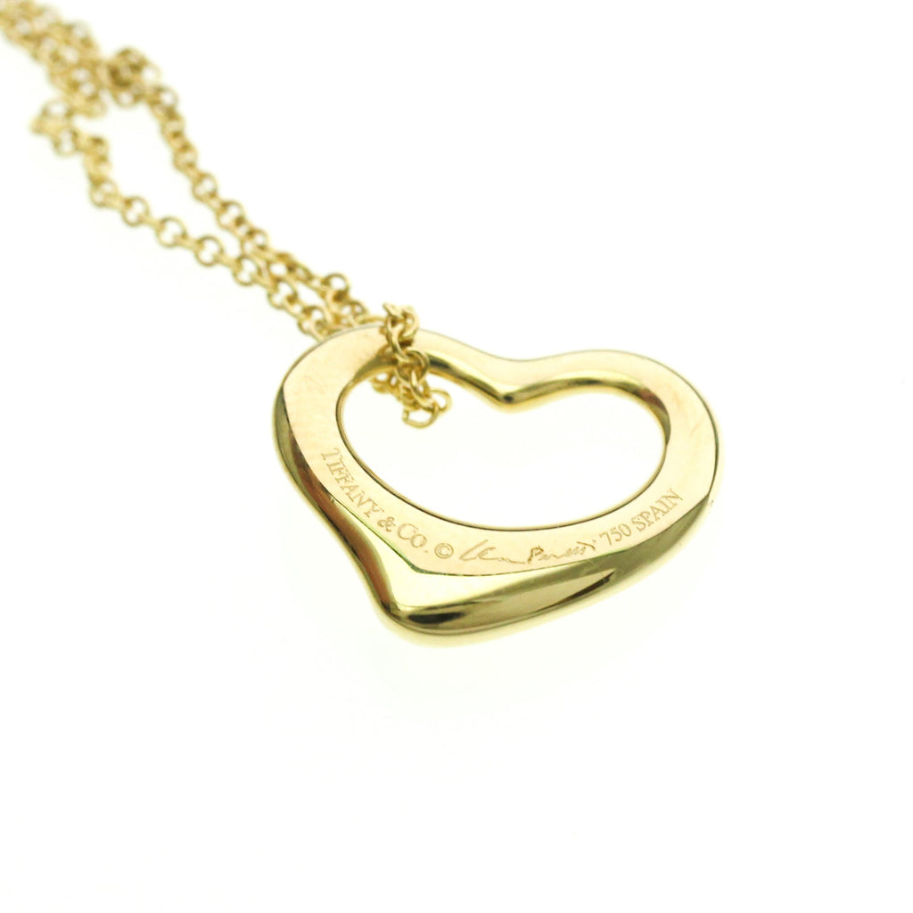 Tiffany Open Heart · 18K Yellow Gold