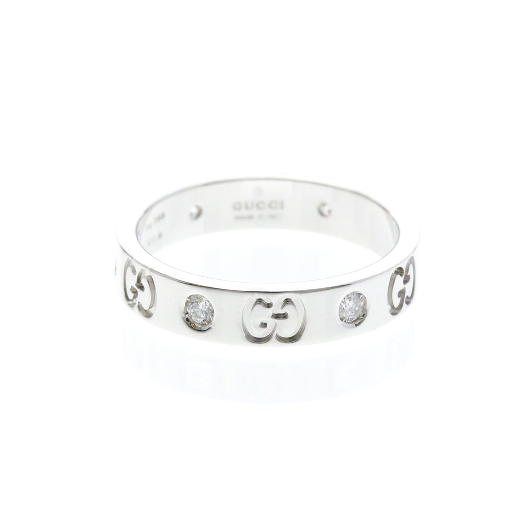 Gucci Icon · Diamond · 18K White Gold